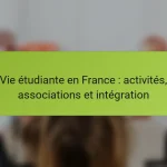 Vie étudiante en France : activités, associations et intégration